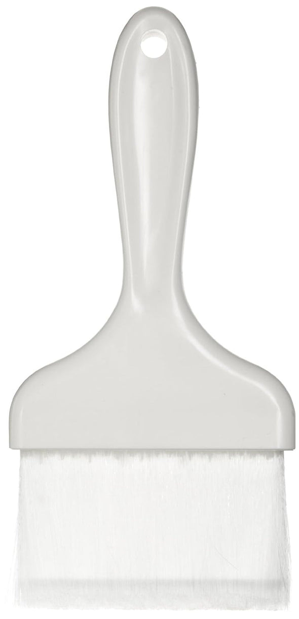 4039302 White 4" Galaxy Pastry Brush with Plastic Handle (Case of 12)