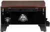 10697 Table Top Wood Grill with Temperature Control, Mahogany