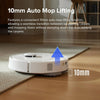 Qrevo S Robot Vacuum and Mop, Self-Drying, Auto Mop Washing, 7000Pa Suction, Self-Emptying & Refilling, 10Mm Mop Lifting, 200RPM Spinning Mops, Smart Obstacle Avoidance, White