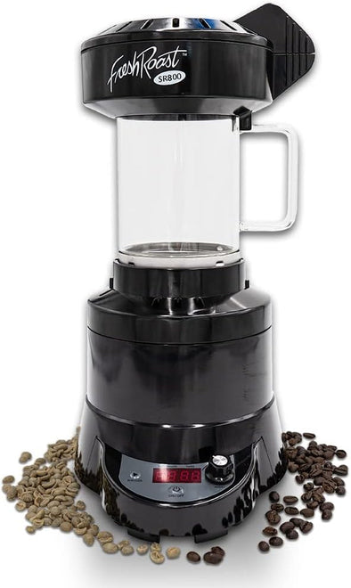 SR800 Automatic Coffee Bean Roaster - Roast Coffee at Home - Variable Heat Settings - Convection Fan Control - Digital Status Display - Speed Roasting System - the Freshest Roast on Earth