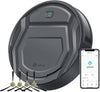 Robot Vacuum Cleaner, 6 Cleaning Modes, Schedule Time, Wifi/App/Alexa, 2200Pa Suction, 120 Min Runtime, Self-Charging Robotic Vacuum, Slim, Quiet, Ideal for Pet Hair, Hard Floors(M210 Pro)