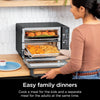 , Toaster Oven, Double Oven with Flexdoor, Flavorseal & Smart Finish, Rapid Top Oven, Air Fry, Bake, Roast, Toast, Fry, Pizza, Convection Oven, 13-In-1, Black, DCT402BK