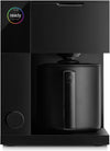 Aiden Precision Coffee Maker - 10-Cup Thermal Carafe, Built-In Brewing Guidance, Scheduling, Removable Water Tank, Matte Black