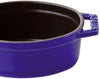 Oval Cocotte Oven, 7 Quart, Dark Blue