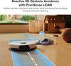 S8 Max Ultra Robot Vacuum and Mop, Auto Mop Washing&Drying, Smart Dirt Detection, Self-Emptying, 8000Pa Suction, 20Mm Mop Lifting, White