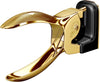 Black and 23Kt Gold Plated Cigar Cutter M-765LN