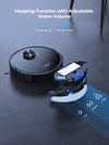 Robot Vacuum, 3 in 1 Robotic Vacuum Cleaner with Self-Emptying Station for 60 Days, Lidar Navigation, 3500Pa Suction, Wifi/App/Alexa, Ideal for Pet Hair, Carpet and Hard Floor