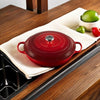 Enameled Cast Iron Signature Braiser, 5 Qt. , Cerise