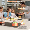 Deluxe  14PC Healthy Pots and Pan with 9H Anti-Scratch Coating, 2-Layer Non-Stick Ceramic&Pfas Free, Sensitively&Evenly Induction Cooking, Enhanced Flavor with Infrared Cookware, Dishwasher Safe