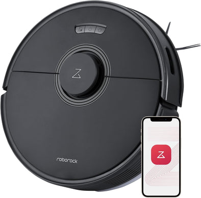 Q7 Max Robot Vacuum and Mop Cleaner, 4200Pa Strong Suction, Lidar Navigation, Multi-Level Mapping, No-Go&No-Mop Zones, 180Mins Runtime, Works with Alexa, Perfect for Pet Hair(Black)