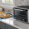 Digital Countertop Oven with Air Fry & Pizza Stone, KCO128BM, Black Matte