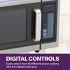 Commercial Microwave with Digital Touch Pad Control, 1 Cubic Feet Interior, Stainless Steel, 1000 Watts, UL and NSF Approved