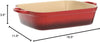 Enameled Cast Iron Signature Rectangular Roaster, 7 Qt. (12.8" X 18.7"), Cerise