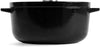 Cast Iron Ø 26Cm/5.2 Litre Casserole with Lid, Robust & Durable,Searing,Browning or Frying,Pfas-Free Enamel Interior,Induction,Ergonomic Handle,Oven Safe up to 260°C,Onyx Black