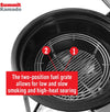 Summit Kamado E6 Charcoal Grill, Black