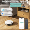 Robot Vacuum Cleaner and Mop Combo with Remote Control Smart Robotic Vacuum Cleaner for Compact Living Spaces Vacuum Robot Good for Pet Hair