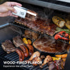 Wood Pellet Grill Smoker with PID 2.0 Controller, Meat Probes, Rain Cover for Outdoor BBQ, Smoke, Bake and Roast, 450E PRO