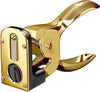 Black and 23Kt Gold Plated Cigar Cutter M-765LN