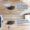 DEEBOT N30 Omni Robot Vacuum and Mop, 10000Pa Suction, Truedge Adaptive Edge Mopping, Zerotangle 2.0 Technology, Hot Air-Drying, Self-Emptying, Auto-Lift Mopping, Obstacle Avoidance