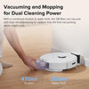 Q8 Max Robot Vacuum and Mop Cleaner, Duoroller Brush, 5500Pa Strong Suction, Lidar Navigation, Obstacle Avoidance, Multi-Level Mapping, Perfect for Pet Hair