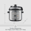 the Fast Slow GO™ Slow Cooker, BPR680BSS, Brushed Stainless Steel