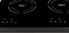 TI-2B 23 In. Dual Element Black Induction Glass-Ceramic Cooktop 1750W 858UL Cert.