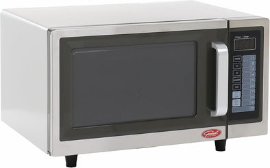 Foodservice Commercial Microwave with 10 Power Digital Touch Pad Control, Countertop 120V/1000W, 1 Cu.Ft., Stainless Steel