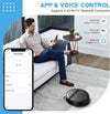 Robot Vacuum and Mop Combo with App/Voice Control, Robot Vacuums Cleaner and Mop 2 in 1, Robotic Vacuum Tangle-Free, Daily Schedule, Vacuum Robot Cleaner and Mop Combo for Home