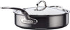 '- Nanobond Collection - Titanium Stainless Steel 3.5-Quart Sauté Pan with Lid - Toxin, PFAS, & Chemical Free Clean Cookware, Induction Cooktop Compatible