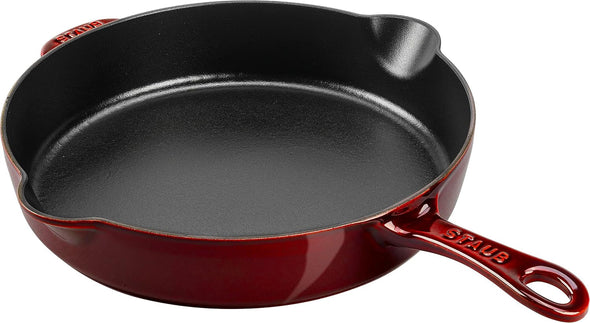 Cast Iron 11-Inch Traditional Skillet - Grenadine, Made in France