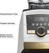 A3500 Ascent Series Gold Label Smart Blender, Professional-Grade, 64 Oz. Low-Profile Container, White with Gold Accents