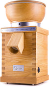 Grain Mill, Premium Grain Mill, 850-Gram Capacity 100 Gram per Minute Output 15 Year Warranty, Made in Germany, Natural Beech Wood