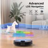 SL200 Robot Vacuum, Cutting-Edge Laser Navigation, 2600Pa Turbo Suction, 450Ml Dustbin, 120Mins Runtime, Mapping X 5, Wi-Fi/Alexa Robotic Vacuum Cleaner, Cleans Floors and Carpets, Pets Hair