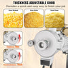 Electric Grain Mill Grinder, 3000W Spice Grinders, Commercial Corn Mill with Funnel, Thickness Adjustable Powder Machine, Heavy Duty Feed Flour Cereal Mill Wheat Grinders, Dry & Wet Grinder