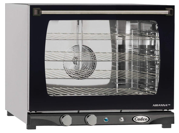 XAF-133 Heavy-Duty Countertop Convection Oven with Manual Controls & Humidity, Stainless Steel, NSF, 208-240V, for Commercial Use, 125 Lbs.