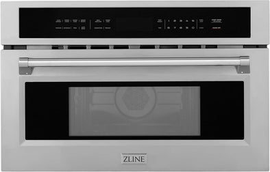 30 Inch Wide, 1.6 Cu Ft. Built-In Convection Microwave Oven in Stainless Steel with Speed and Sensor Cooking