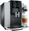 S8 64 Oz Water Capacity, 10 Oz Bean Capacity, 15 Types of Drinks Automatic Coffee Machine (Moonlight Silver, Renewed)