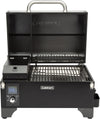 CPG-256 Portable Wood Pellet Grill and Smoker, Black and Dark Gray