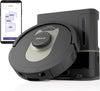 AV2501AE AI Robot Vacuum with XL HEPA Self-Empty Base, Bagless, 60-Day Capacity, LIDAR Navigation, Perfect for Pet Hair, Compatible with Alexa, Wi-Fi Connected, Carpet & Hard Floor, Black