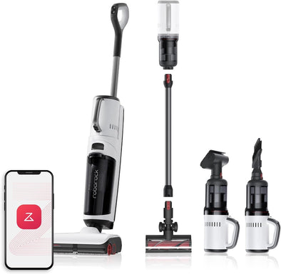 Dyad Pro Combo Wet Dry Vacuum Cleaner, 5-In-1 Cordless Vacuum for Multi-Surface, 17000Pa Suction, Vanquish Wet and Dry Messes, Self-Cleaning & Drying, Perfect for Sticky Mess and Pet Hair