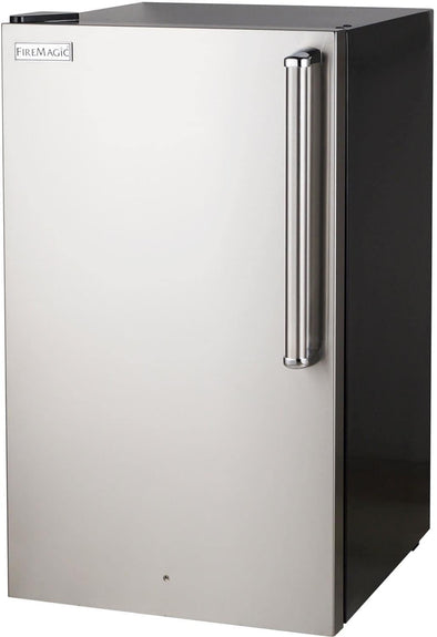 20-Inch 4.0 Cu. Ft. Premium Left Hinge Compact Refrigerator - Stainless Steel Door/Black Cabinet - 3598-DL