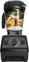 Explorian Blender with Programs, Professional-Grade, 64 Oz. Low-Profile Container, Black (Renewed Premium)