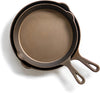 No. 10 Skillet - 11-5/8-Inch Pre-Seasoned Heirloom Pan - Made in USA