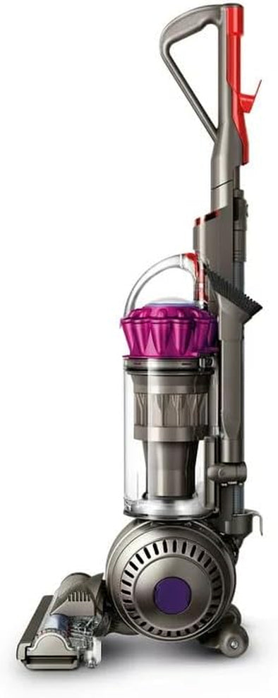 Ball Multifloor Upright Vacuum: High Performance HEPA Filter, Bagless Height Adjustment,Strongest Suction,Telescopic Handle,Self Propelled Rotating Brushes, Fuchsia