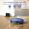 2 in 1 Mopping and Vacuuming Robot, Robot Vacuum and Mop Combo Compatible with Wifi/App, Robotic Vacuum Cleaner Self-Charging, Slim, Ideal for Pet Family, Hard Floor, Hair, Low Pile Carpet