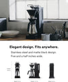 the Brew | Automatic Pour over Coffee Maker | Clear Brewing Method | Precise Temperature Regulation | Three Brewing Modes: Regular, Strong, Iced | Compact Design | US Version