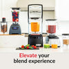 Total Blender Classic - Includes Fourside Jar (75 Oz) - 10-Speed Professional-Grade Countertop Blender - High-Power Kitchen Blender with 6 Pre-Programmed Cycles - Black