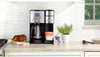 Single Serve + 12 Cup Coffee Maker, Offers 3-Sizes: 6-Ounces, 8-Ounces and 10-Ounces, Stainless Steel, SS-15P1