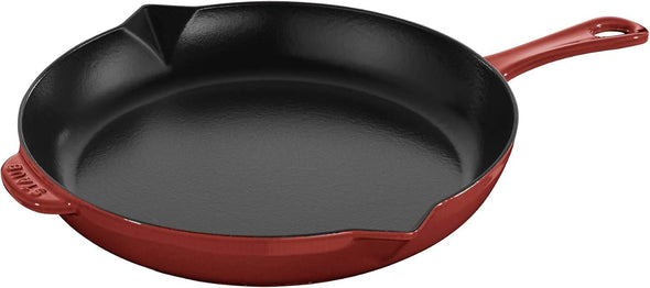 '- 1223006  Cast Iron Fry Pan, 12-Inch, Cherry