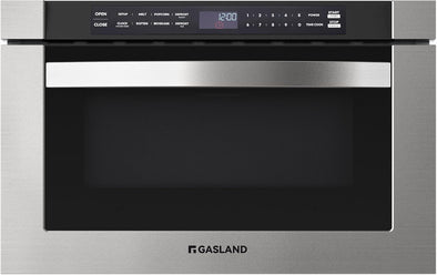 1.2 Cu. Ft. Microwave Drawer 24 Inch, 1000W Drawer Microwave, under Counter Microwave, Stainless Steel Microwave Drawers, under the Cabinet Microwave with 11 Custom Cooking Levels